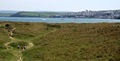 Across the dunes and the Camel estuary to Padstow beyond