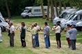 Massed hunting horns