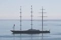 Maltese Falcon moored off Drake's Beach