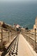 Steps down to Point Reyes lighthouse