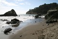 The edge of Muir Beach