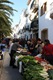 Enthusiastic shoppers at Benissa market