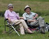 My mother and Tony enjoying a picnic earlier this year