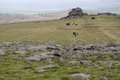 A Ten Tors team approaching the army checkpoint at Staple Tor