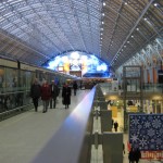 Refurbished St Pancras Station