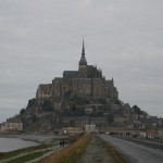 Le Mont-St-Michel Looking Murky
