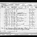 Paternal great grandfather’s family in the 1901 census