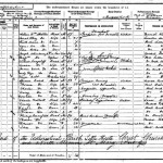 Paternal grandfather’s family in the 1901 census